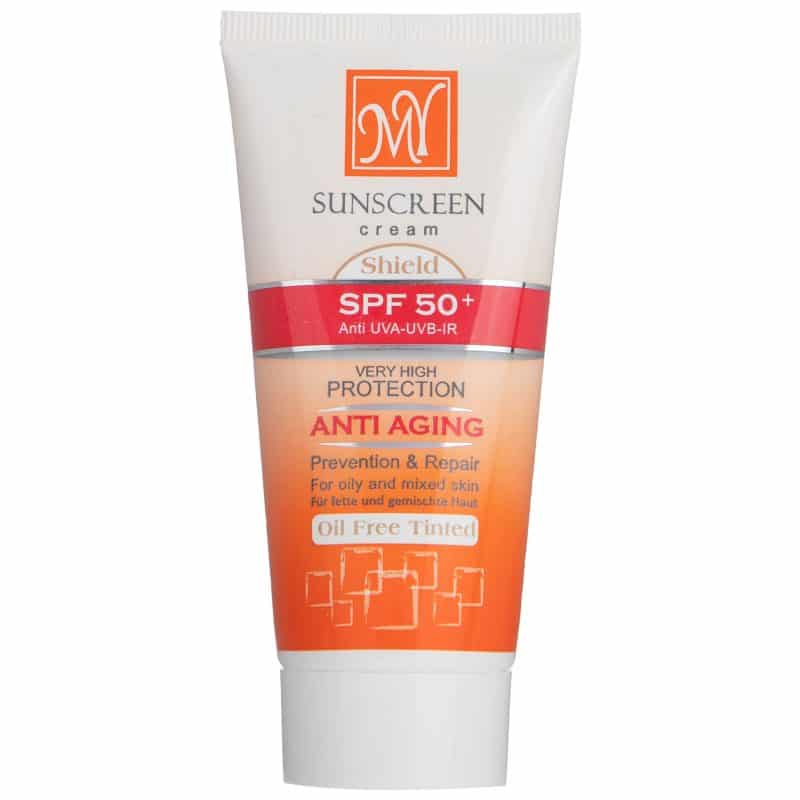 کرم ضد آفتاب ضد چروک فاقد چربی شیلد مای SPF50+ | گارانتی اصالت و سلامت فیزیکی کالا