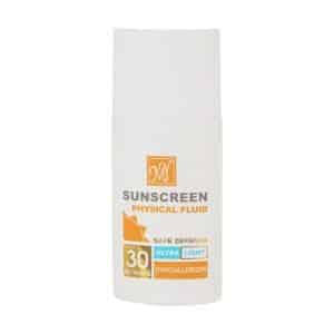 فلوئید ضد آفتاب مای SPF 30, محافظت در برابر UV, مناسب پوست چرب و مختلط, بافت سبک, کنترل چربی پوست, مات‌کننده, جلوگیری از پیری زودرس, مقاوم در برابر آب, ضد تعریق, جلوگیری از ایجاد لک, مناسب استفاده روزانه, مرطوب‌کننده, جذب سریع, ضد التهاب, محافظت در برابر آلودگی‌های محیطی, ضد حساسیت
