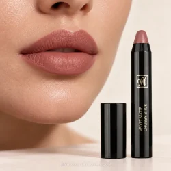 رژ لب مدادی مای شماره 12 نود قهوه ای