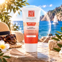 کرم ضد آفتاب رنگی مای SPF 60 مناسب پوست خشک