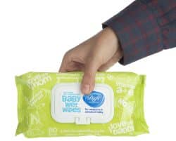 دستمال مرطوب پاک کننده کودک دافی مدل سیب | گارانتی اصالت و سلامت فیزیکی کالا
