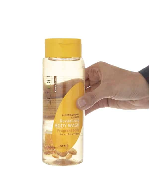 شامپو بدن شون مدل Almond And Honey حجم 420 میلی لیتر | گارانتی اصالت و سلامت فیزیکی کالا