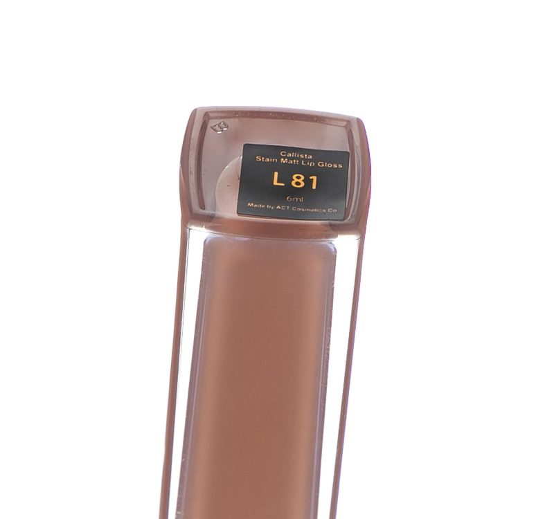 رژ لب مایع کالیستا مدل Stain Matt شماره L81 | گارانتی اصالت و سلامت فیزیکی کالا