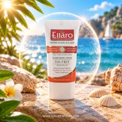 کرم ضد آفتاب فاقد چربی بی‌رنگ الارو SPF50