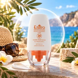 فلوئید ضد آفتاب فیزیکال بی‌رنگ الارو SPF 30