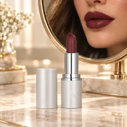 رژ لب جامد شون M51 زرشکی تیره