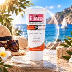 ضد آفتاب بی‌رنگ الارو SPF 50 مناسب انواع پوست