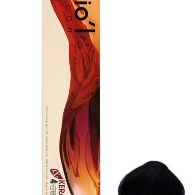رنگ موی بیول سری Ash مدل HERBAL شماره 1.1 حجم 100 میلی لیتر رنگ مشکی پر کلاغی | گارانتی اصالت و سلامت فیزیکی کالا