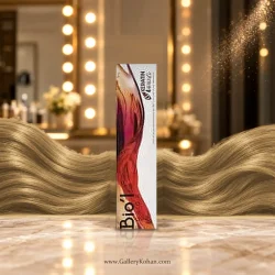 رنگ مو بیول شماره 9.7 بلوند زیتونی خیلی روشن
