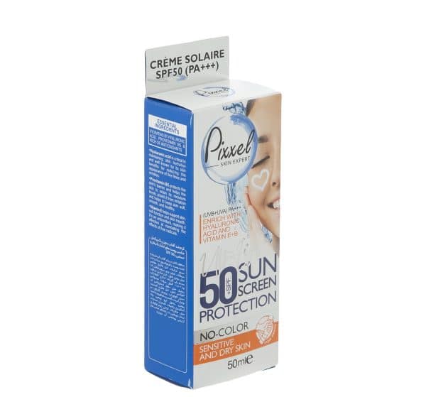 کرم ضدآفتاب پیکسل مدل Sensitive And Dry Skin حجم 50 میلی لیتر | گارانتی اصالت و سلامت فیزیکی کالا