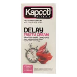 کاندوم کاپوت مدل Delay Fruty Cream بسته 12 عددی | گارانتی اصالت و سلامت فیزیکی کالا