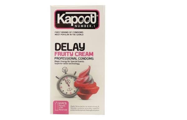 کاندوم کاپوت مدل Delay Fruty Cream بسته 12 عددی | گارانتی اصالت و سلامت فیزیکی کالا