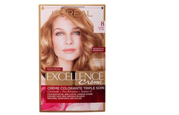کیت رنگ مو لورآل شماره 8 Excellence | گارانتی اصالت و سلامت فیزیکی کالا