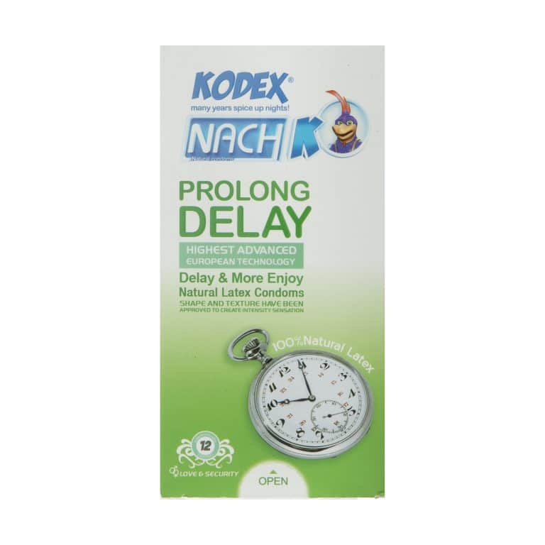 کاندوم کدکس مدل Prolong Delay بسته 12 عددی | گارانتی اصالت و سلامت فیزیکی کالا