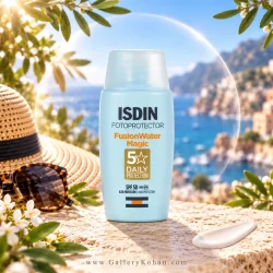 ضد آفتاب فیوژن واتر ایزدین SPF50 بدون رنگ