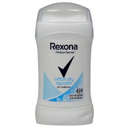 Rexona, مام صابونی زنانه, مدل Cotton Dry, خرید مام ضد تعریق, ماندگاری ۴۸ ساعته, محافظت در برابر تعریق و بوی بد, رایحه ملایم و خنک, مناسب پوست‌های حساس, فرمولاسیون بدون الکل