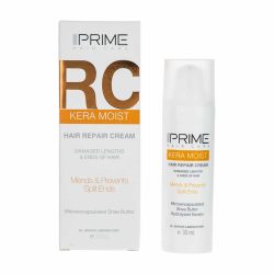 Prime, کرم ترمیم‌کننده مو, مدل RC, خرید کرم مو, مناسب موهای آسیب‌دیده و خشک, حاوی کراتین و روغن‌های مغذی, تقویت‌کننده و بازسازی‌کننده مو, جلوگیری از موخوره و شکنندگی