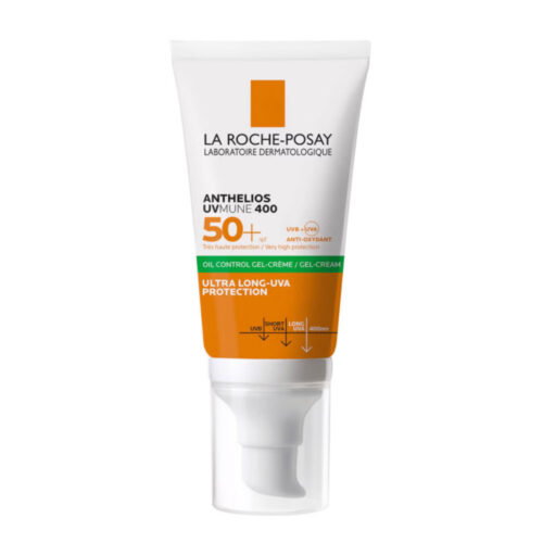 ژل کرم ضد آفتاب بدون رنگ لاروش پوزای spf50 مدل Gl_uva مناسب پوست های چرب حجم 50 میلی لیتر | گارانتی اصالت و سلامت فیزیکی کالا