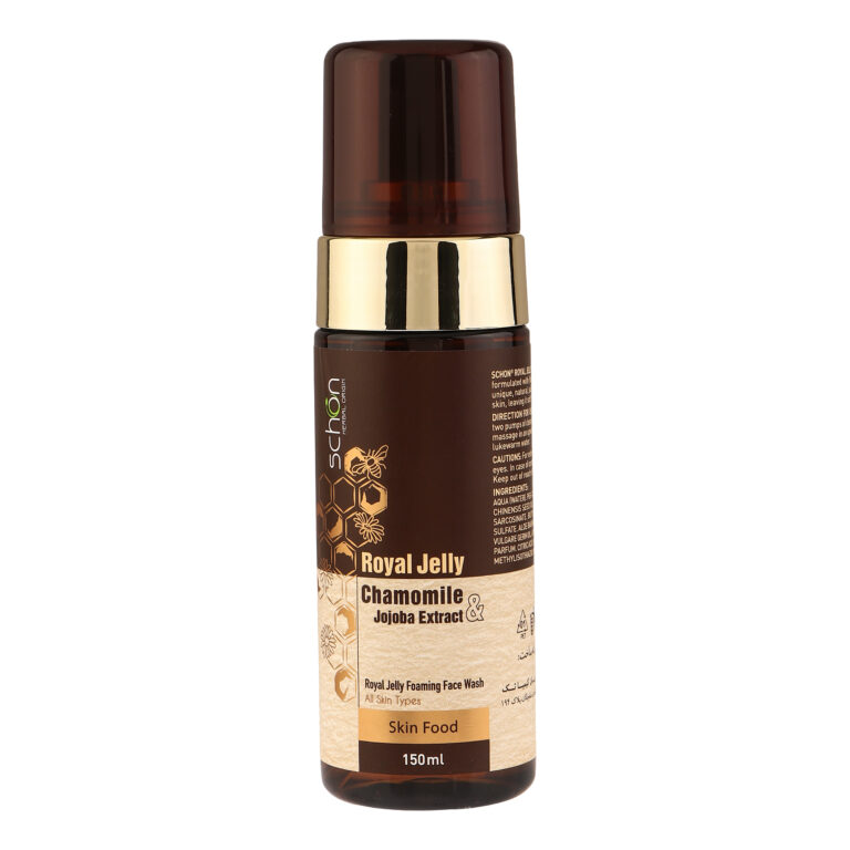 فوم شستشو صورت شون مدل رویال جلی مناسب برای انواع پوست حجم 150 میلی لیتر | گارانتی اصالت و سلامت فیزیکی کالا