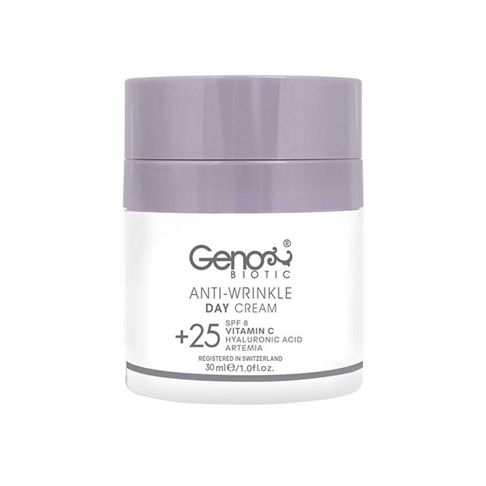 کرم ضد چروک ژنوبایوتیک مدل Day+25 حجم 30 میلی لیتر | گارانتی اصالت و سلامت فیزیکی کالا