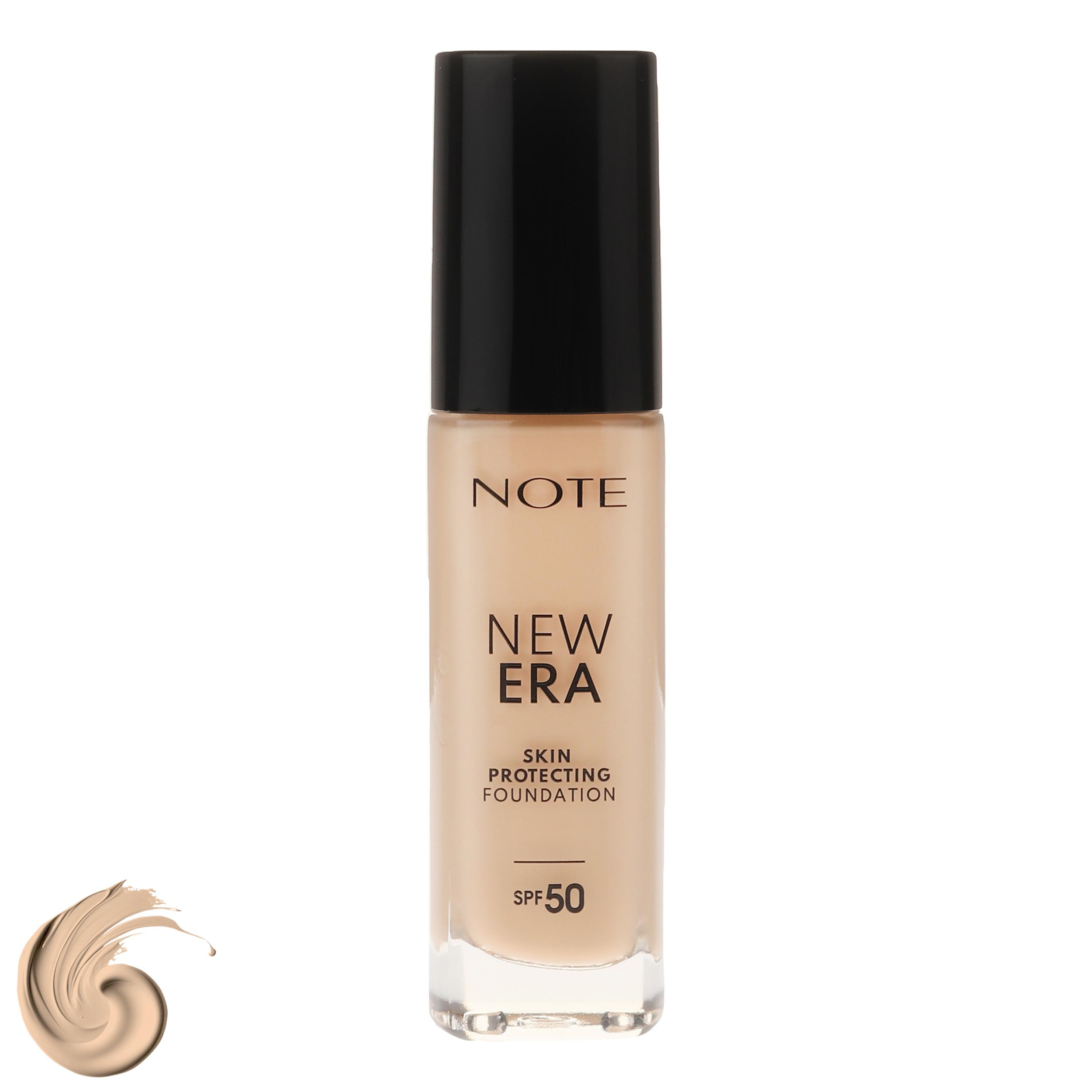 کرم پودر مایع SPF 50 نوت مدل NEW ERA شماره 130 مناسب برای انواع پوست حجم 30 میلیلیتر | گارانتی اصالت و سلامت فیزیکی کالا کرم پودر مایع SPF 50 نوت مدل NEW ERA شماره 130 مناسب برای انواع پوست حجم 30 میلیلیتر | گارانتی اصالت و سلامت فیزیکی کالا