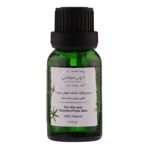 سرم ضد جوش دیپ سنس مدل TEA TREE مناسب برای پوست های مختلط و چرب حجم 15 میلی لیتر | گارانتی اصالت و سلامت فیزیکی کالا