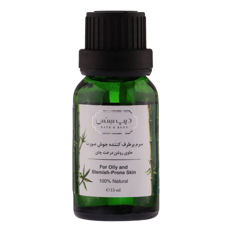 سرم ضد جوش دیپ سنس مدل TEA TREE مناسب برای پوست های مختلط و چرب حجم 15 میلی لیتر | گارانتی اصالت و سلامت فیزیکی کالا