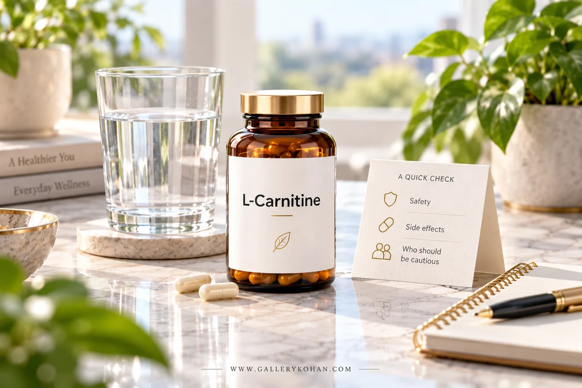 نکات ایمنی و عوارض احتمالی مصرف مکمل ال‌کارنیتین