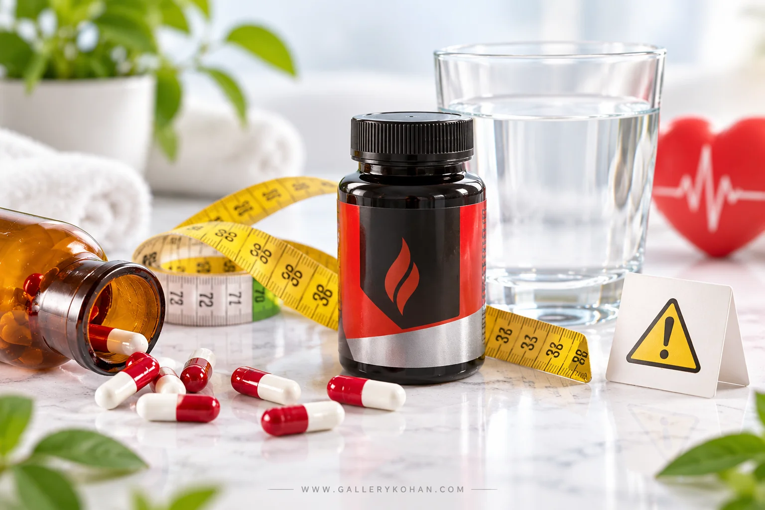 عوارض احتمالی قرص چربی سوز و نکات ایمنی مصرف مکمل