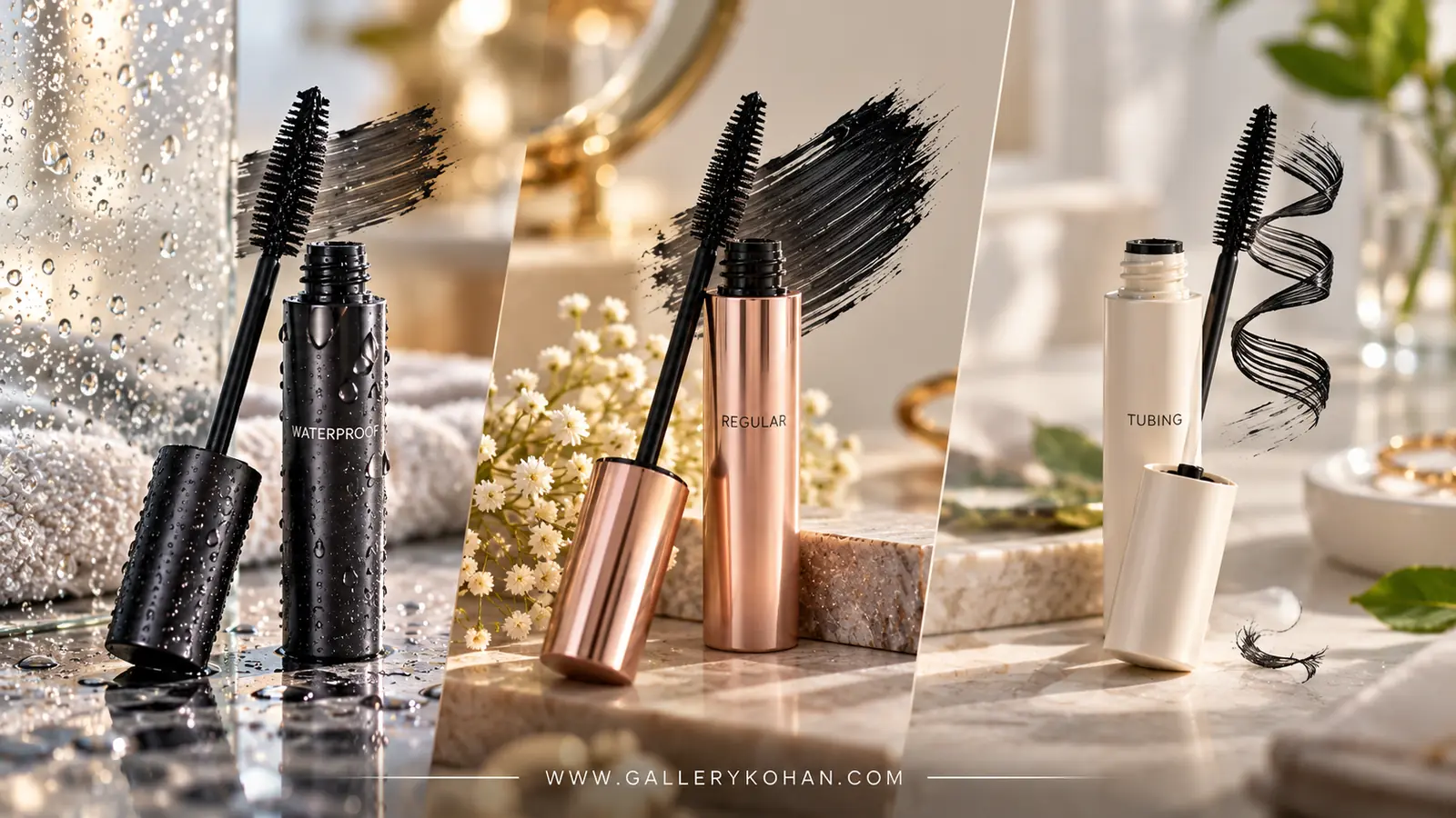 مقایسه ریمل واترپروف، ریمل معمولی و ریمل تیوبینگ برای انتخاب ریمل مناسب مژه‌ها