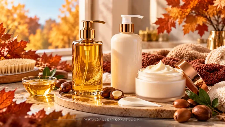 مقایسه روغن بدن و لوسیون بدن برای خشکی پوست در پاییز